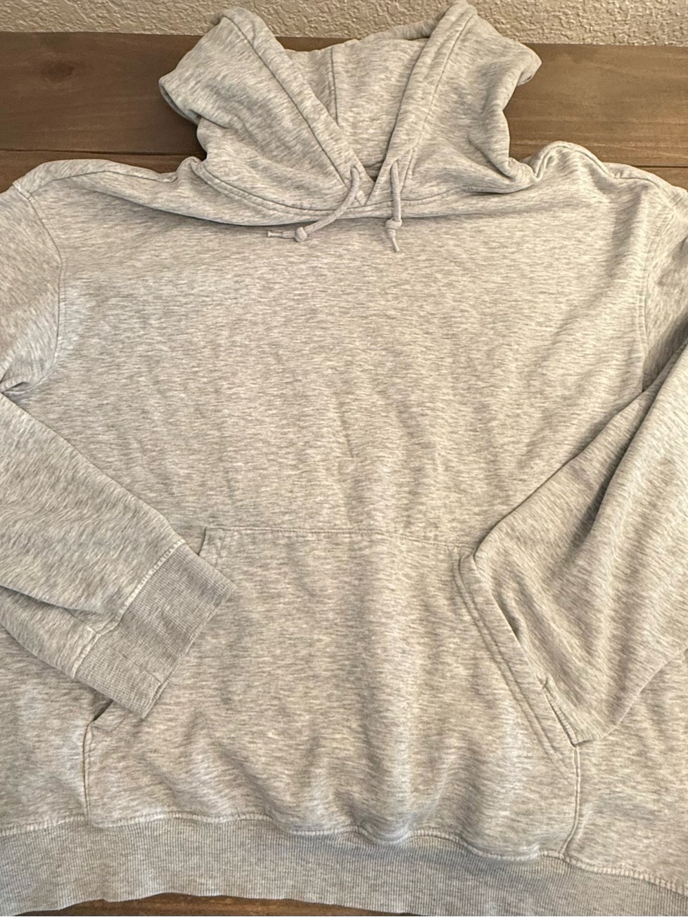 H&M Light Gray Pullover Hoodie
